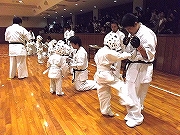 支部昇級審査会　白帯