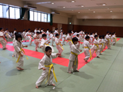 支部昇級審査会　黄〜橙帯