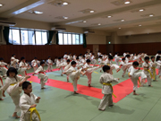 支部昇級審査会　黄〜橙帯