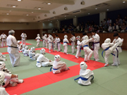 支部昇級審査会　青〜緑帯